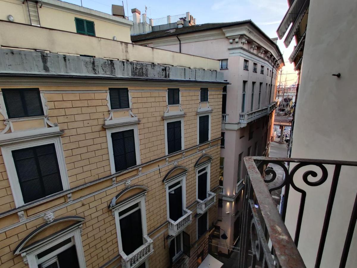 Doge Cambiaso- Davanti All'Acquario - Grande Terrazza Privata - Palazzo Nobiliare Storico Genua Exterior foto