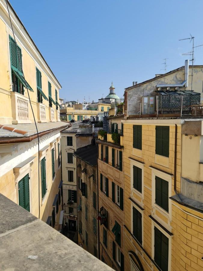 Doge Cambiaso- Davanti All'Acquario - Grande Terrazza Privata - Palazzo Nobiliare Storico Genua Exterior foto