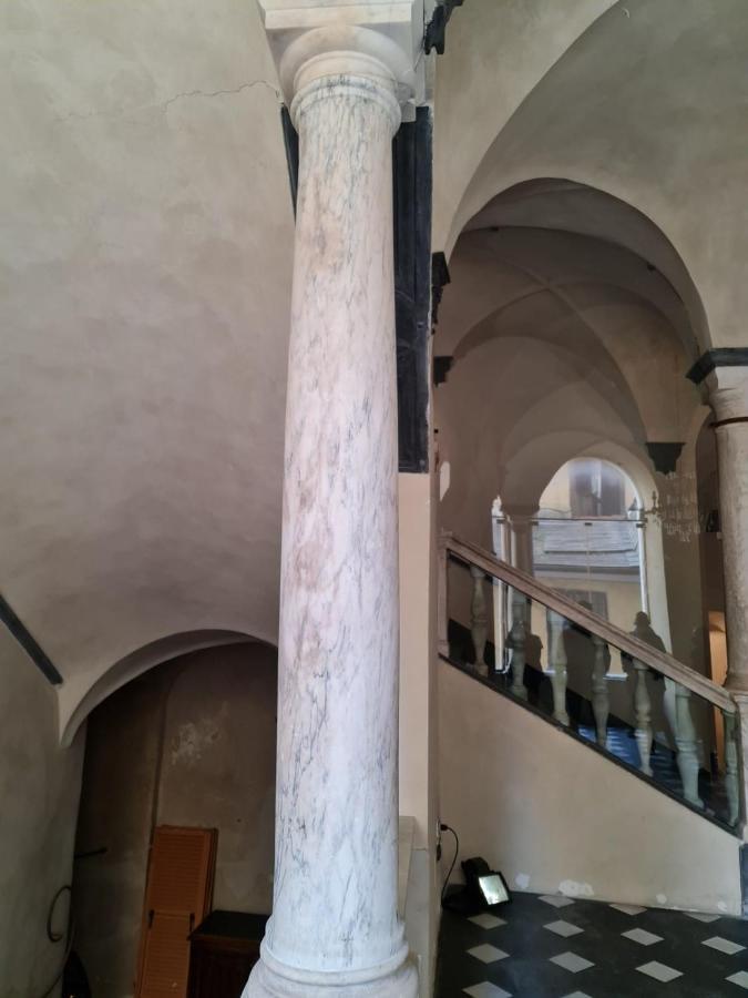 Doge Cambiaso- Davanti All'Acquario - Grande Terrazza Privata - Palazzo Nobiliare Storico Genua Exterior foto