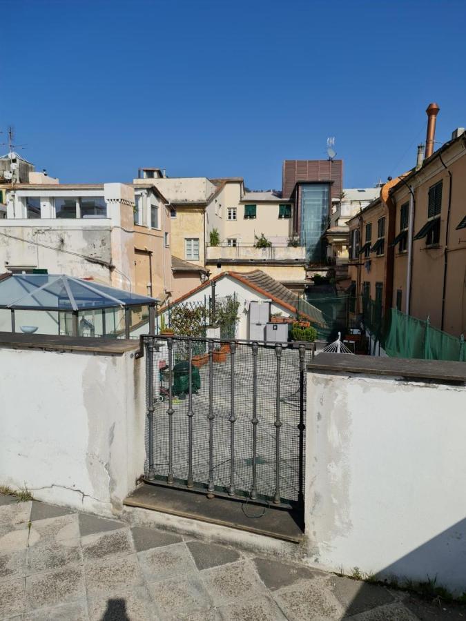 Doge Cambiaso- Davanti All'Acquario - Grande Terrazza Privata - Palazzo Nobiliare Storico Genua Exterior foto